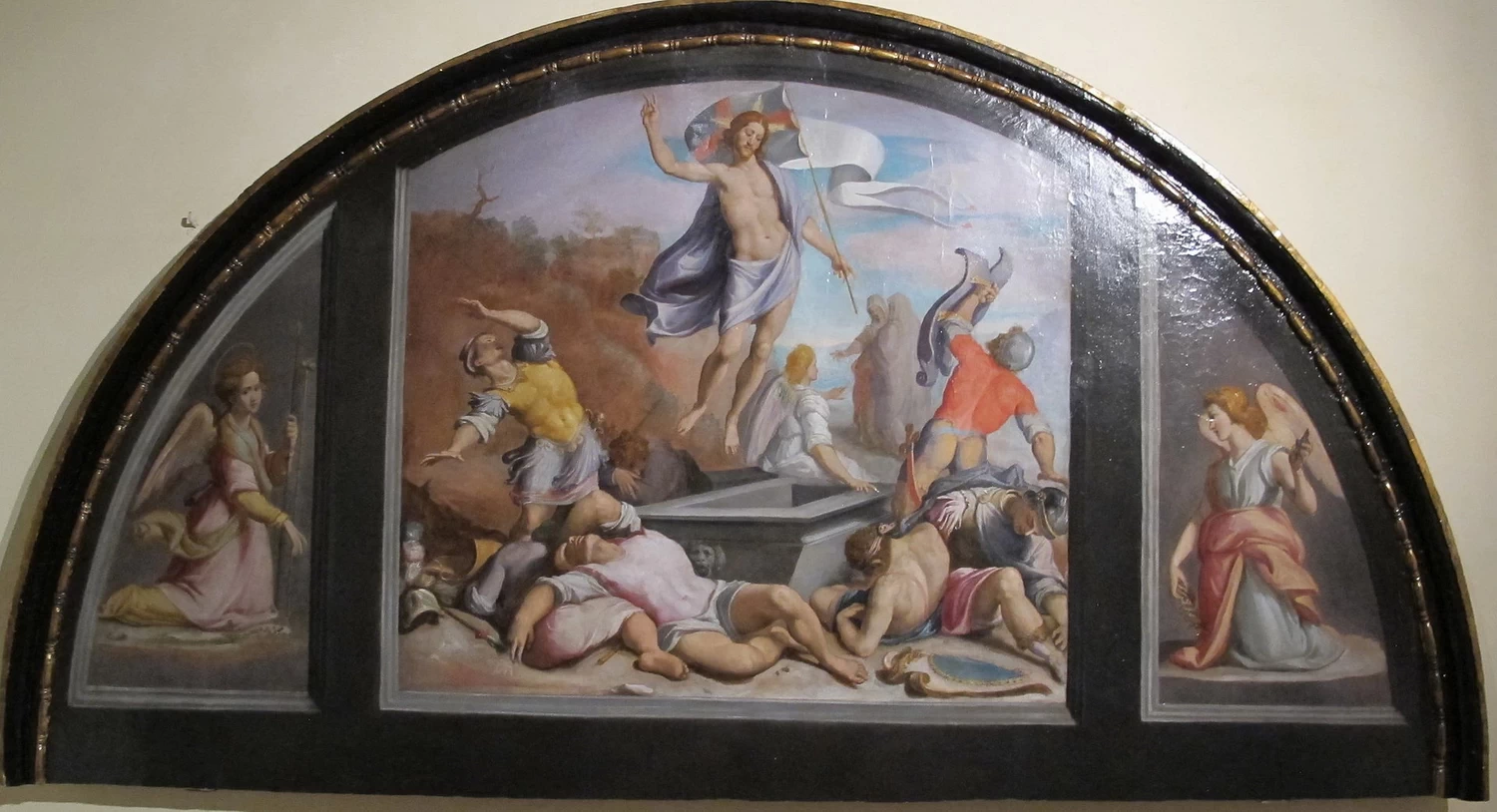 La Resurrezione e angeli